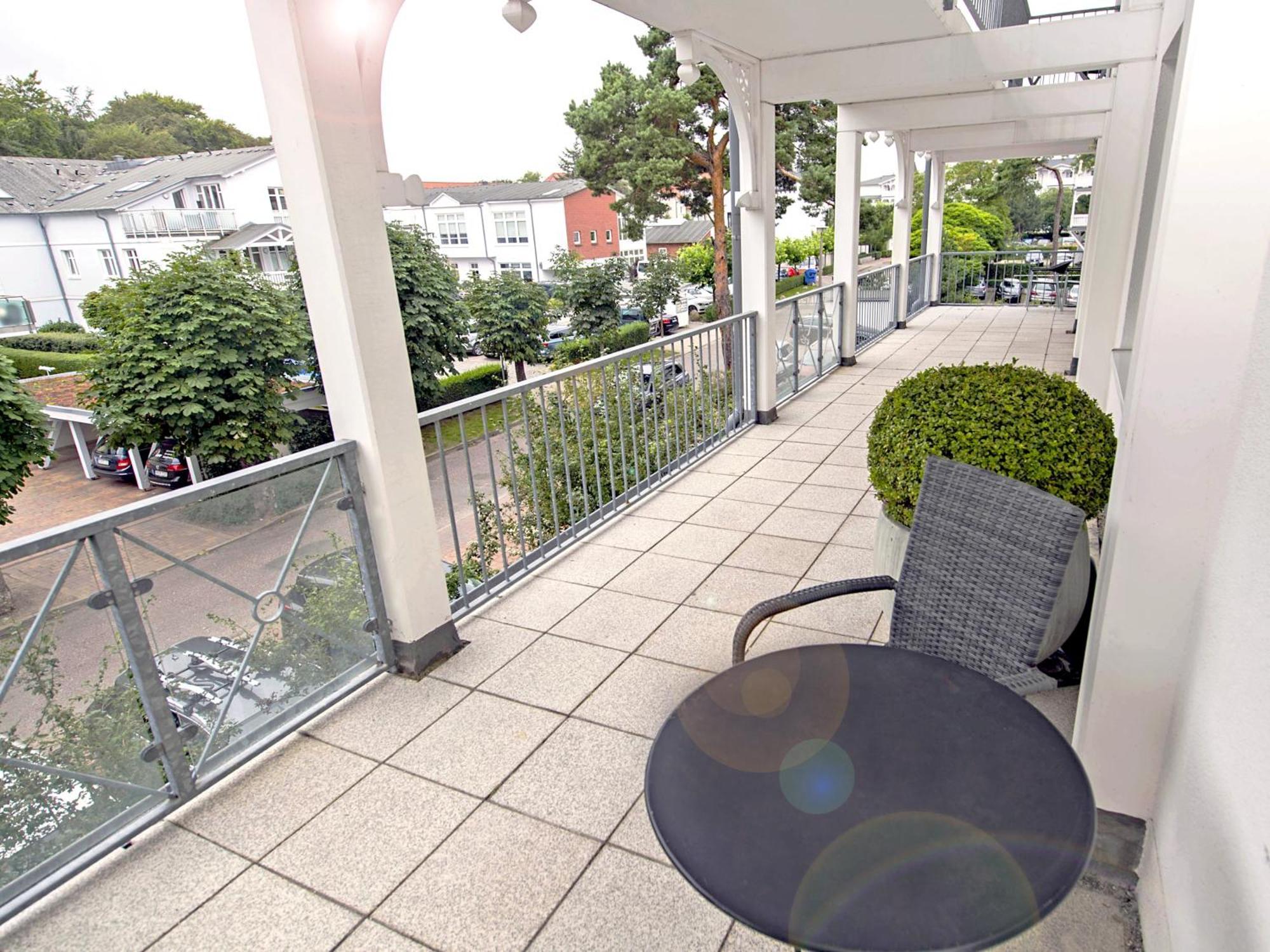 Villa Freia In Binz - Wg 11 Mit Meerblick Und Balkon Dış mekan fotoğraf
