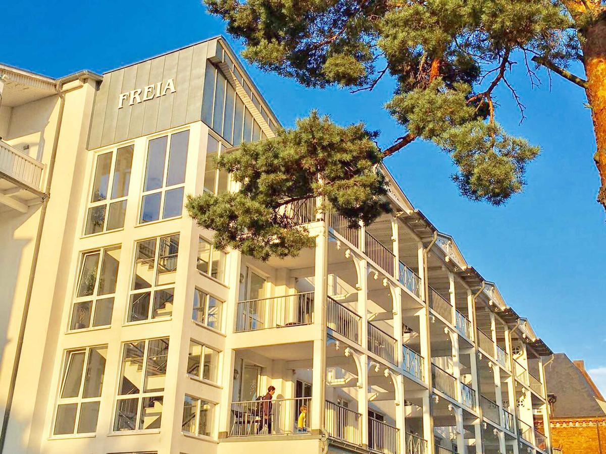 Villa Freia In Binz - Wg 11 Mit Meerblick Und Balkon Dış mekan fotoğraf