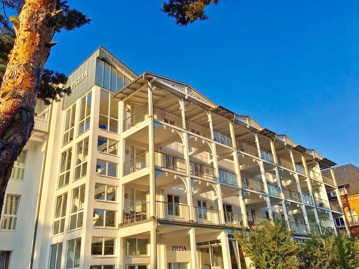 Villa Freia In Binz - Wg 11 Mit Meerblick Und Balkon Dış mekan fotoğraf