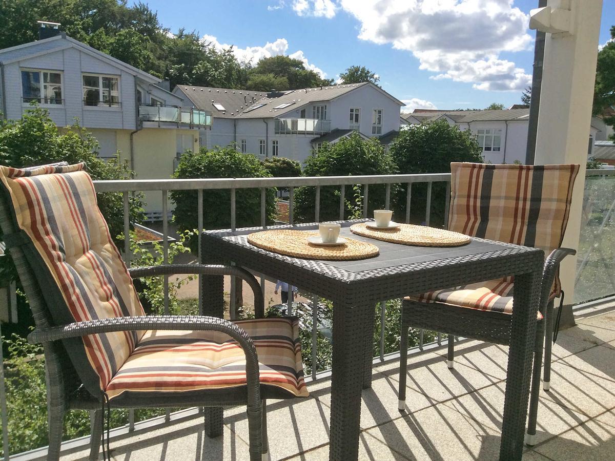 Villa Freia In Binz - Wg 11 Mit Meerblick Und Balkon Dış mekan fotoğraf